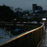 Parte do teto de túnel da Câmara desabou nesta quarta-feira